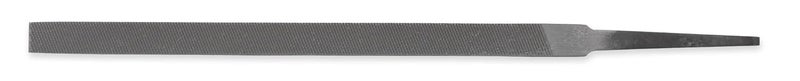 - 40076N Pillar File, Swiss Pattern, Double Cut, Rectangular, #0 Coarseness, 6" Length, Narrow